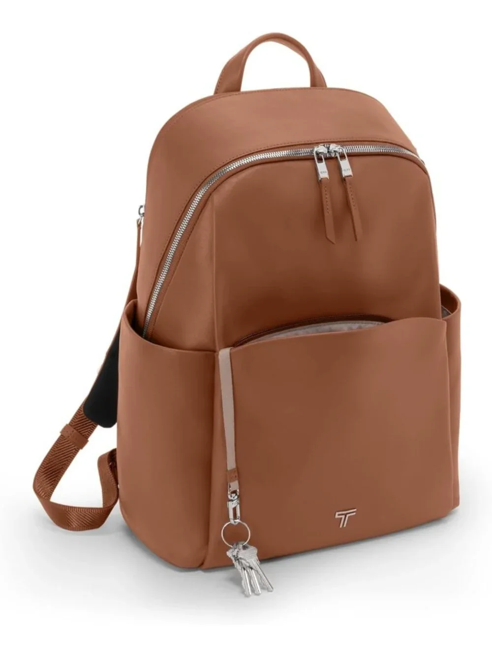 Stylish Women's Premium Leather Backpack, Versatile Voyageur Raina Design